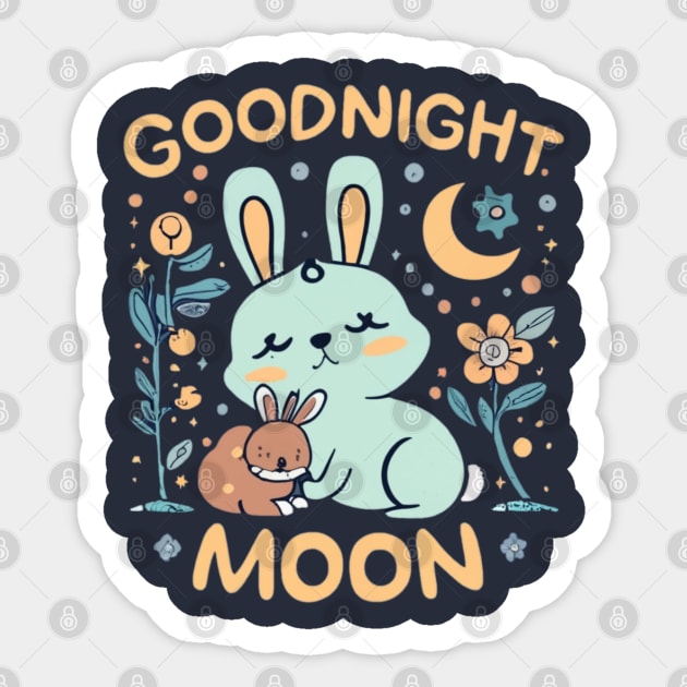 sleeping rabbit Sticker by AOAOCreation